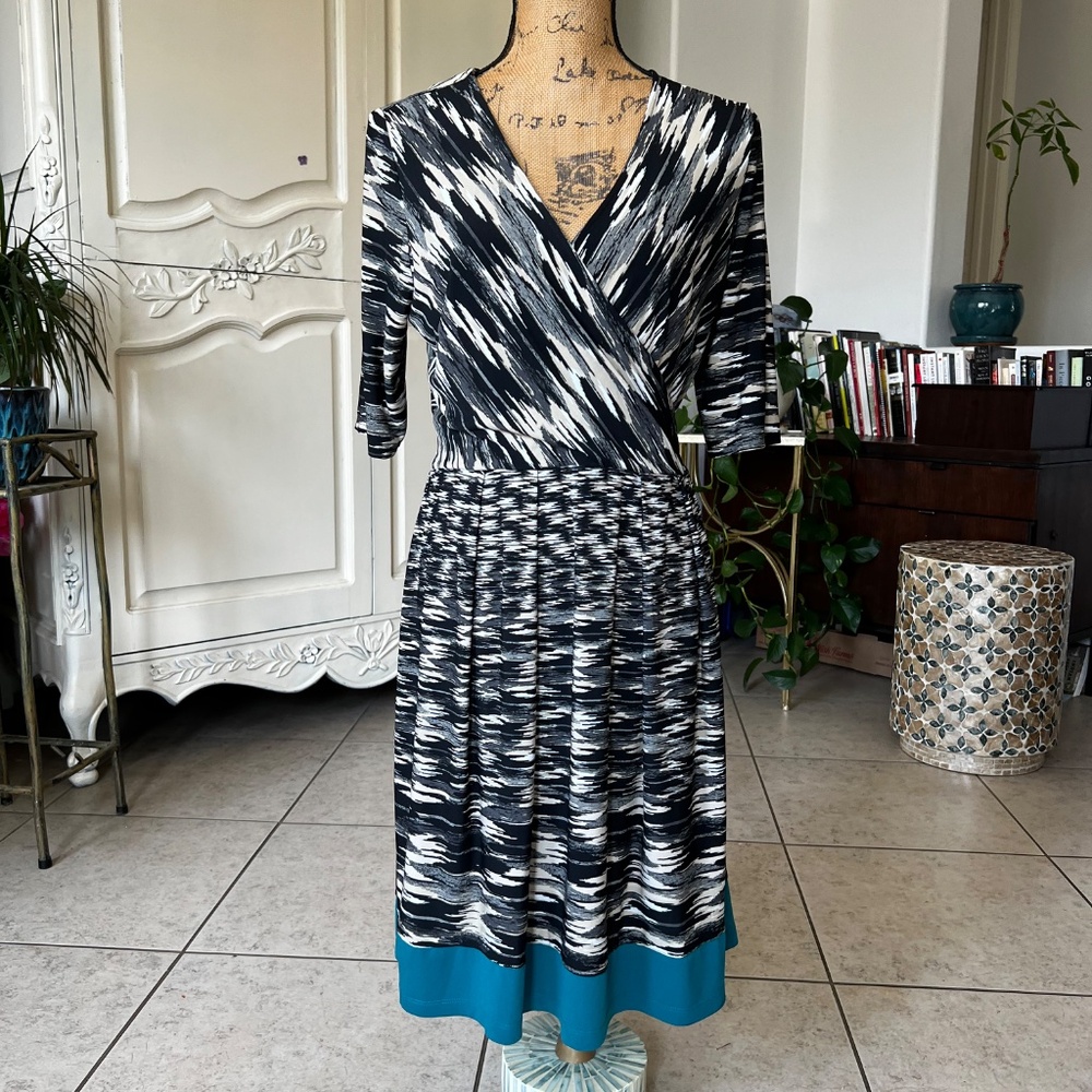 Sandra Darren Wrap Dress